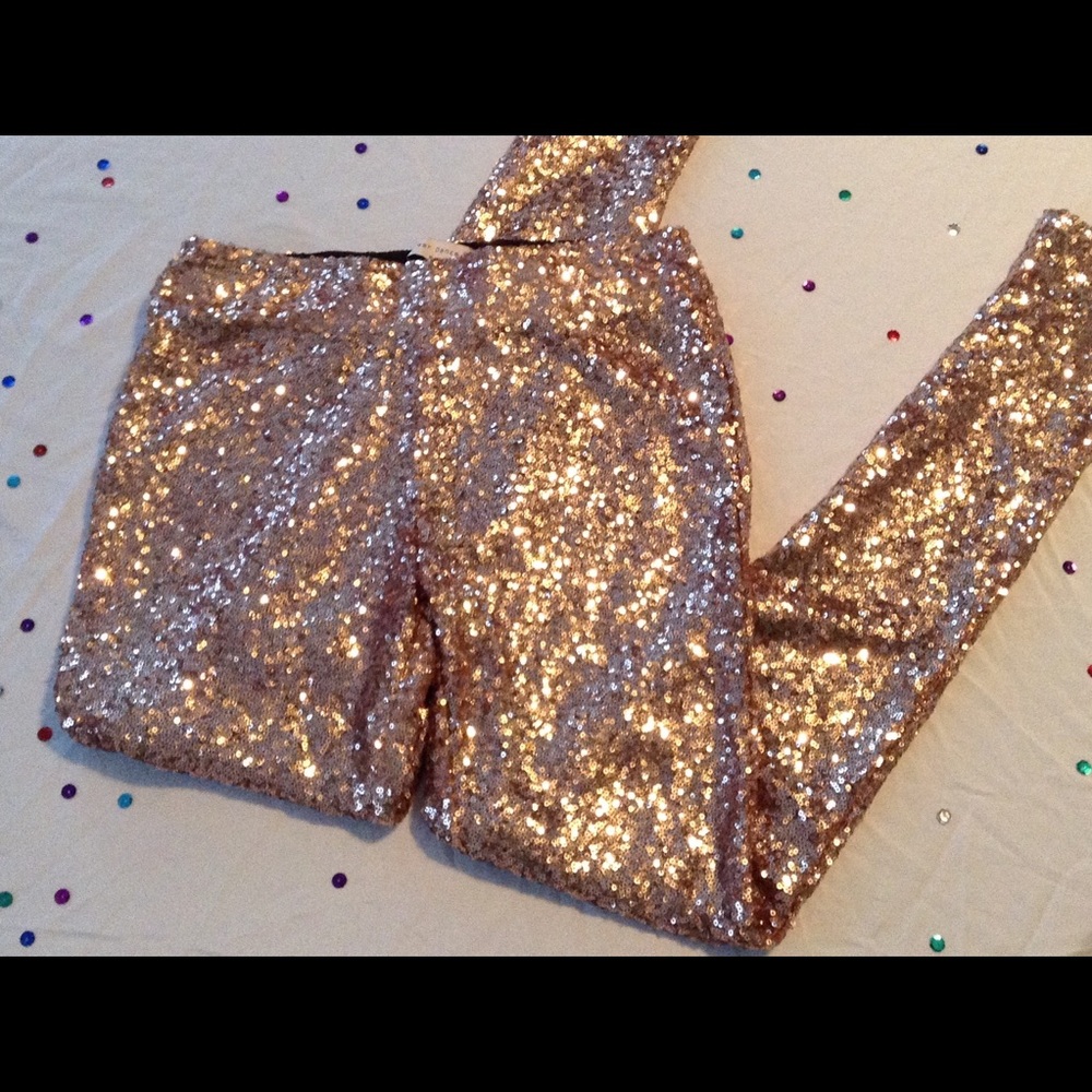 Super Fun Sequins Pants!